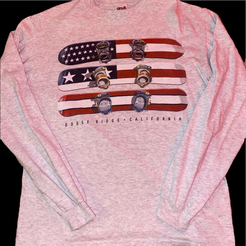 Dodge Ridge long sleeve T-shirt size M